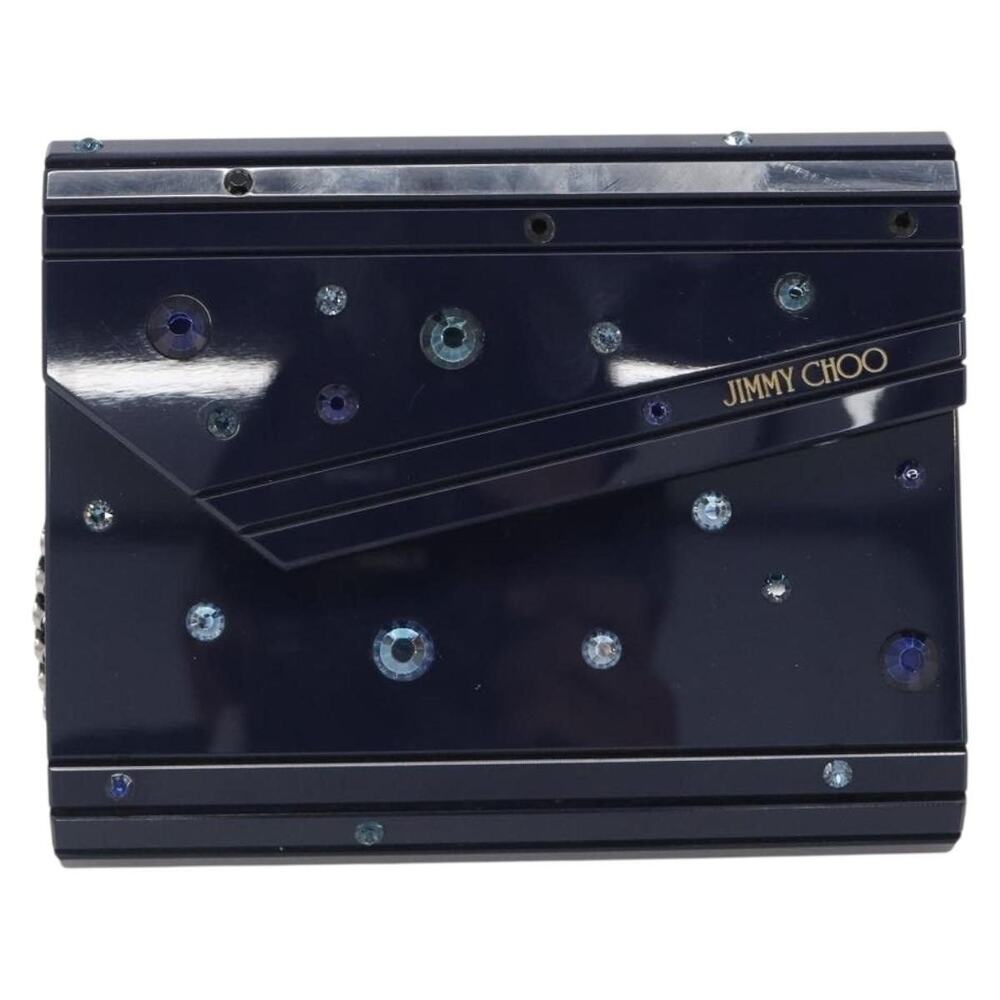 Jimmy Choo Chain Shoulder Bag Blue